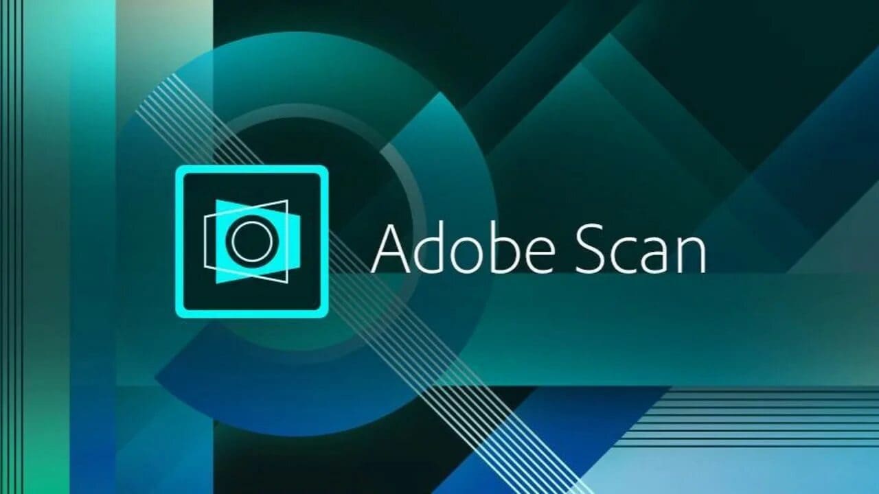 Sharing options within Adobe Scan interface