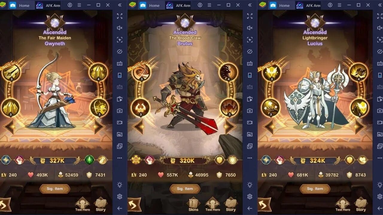 AFK Arena Gameplay Screenshot 1