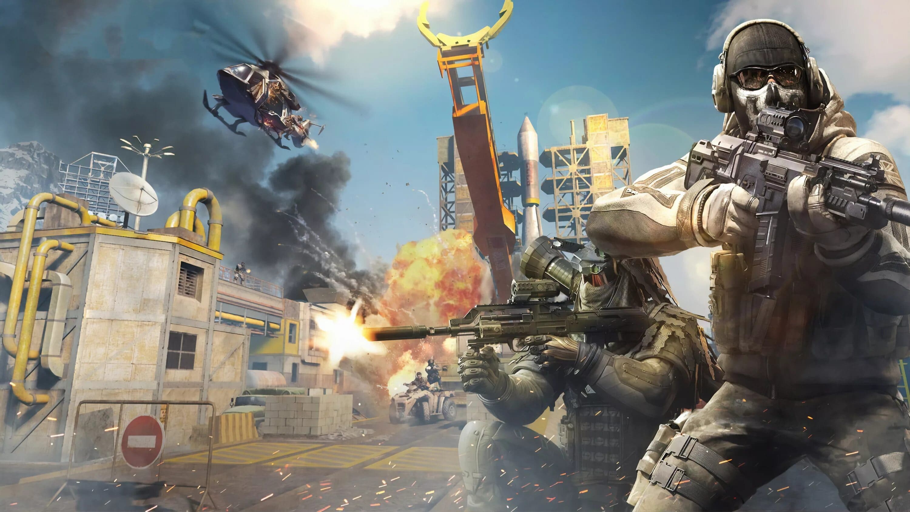 CoD Mobile Zombie Mode Action Scene