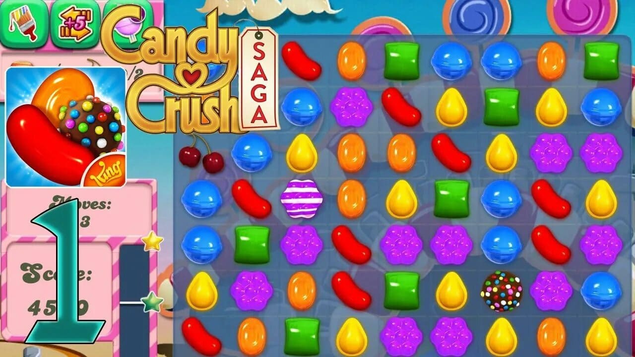 Screenshot 4: Clearing Jelly Level