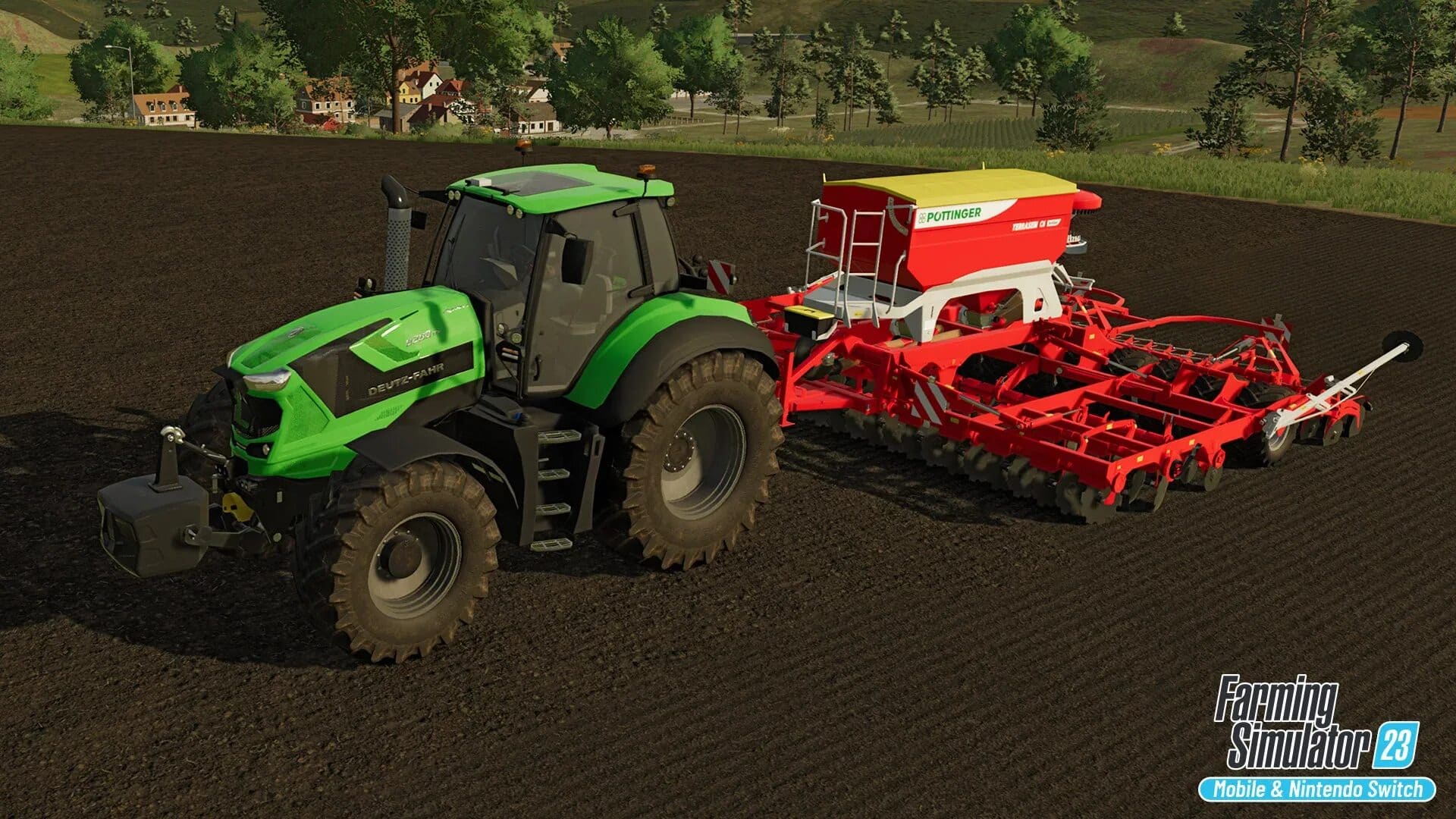 FS23 Mobile Harvesting Wheat
