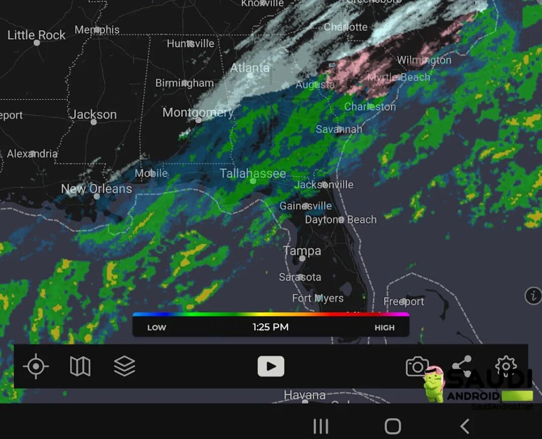 MyRadar severe weather alerts example