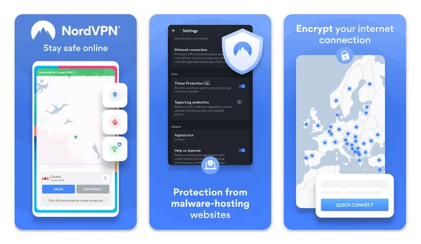 NordVPN Screenshot 4 - Threat Protection