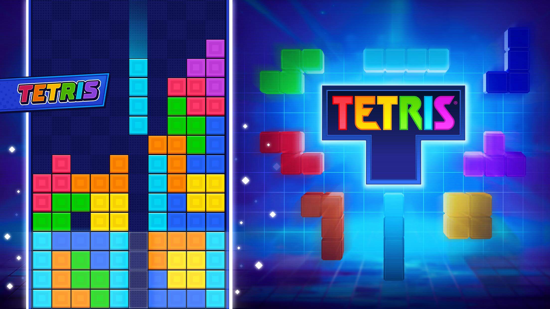 Tetris Gameplay Screenshot 1