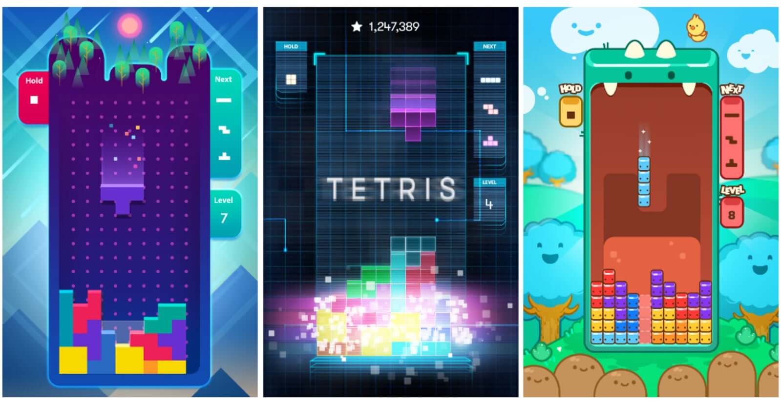 Tetris Royale Mode Screenshot