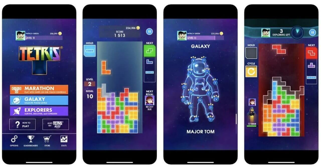 Tetris Custom Themes Screenshot