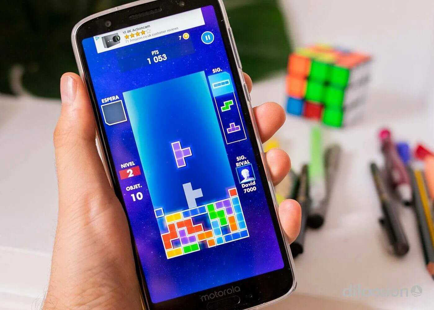 Tetris High Score Screen