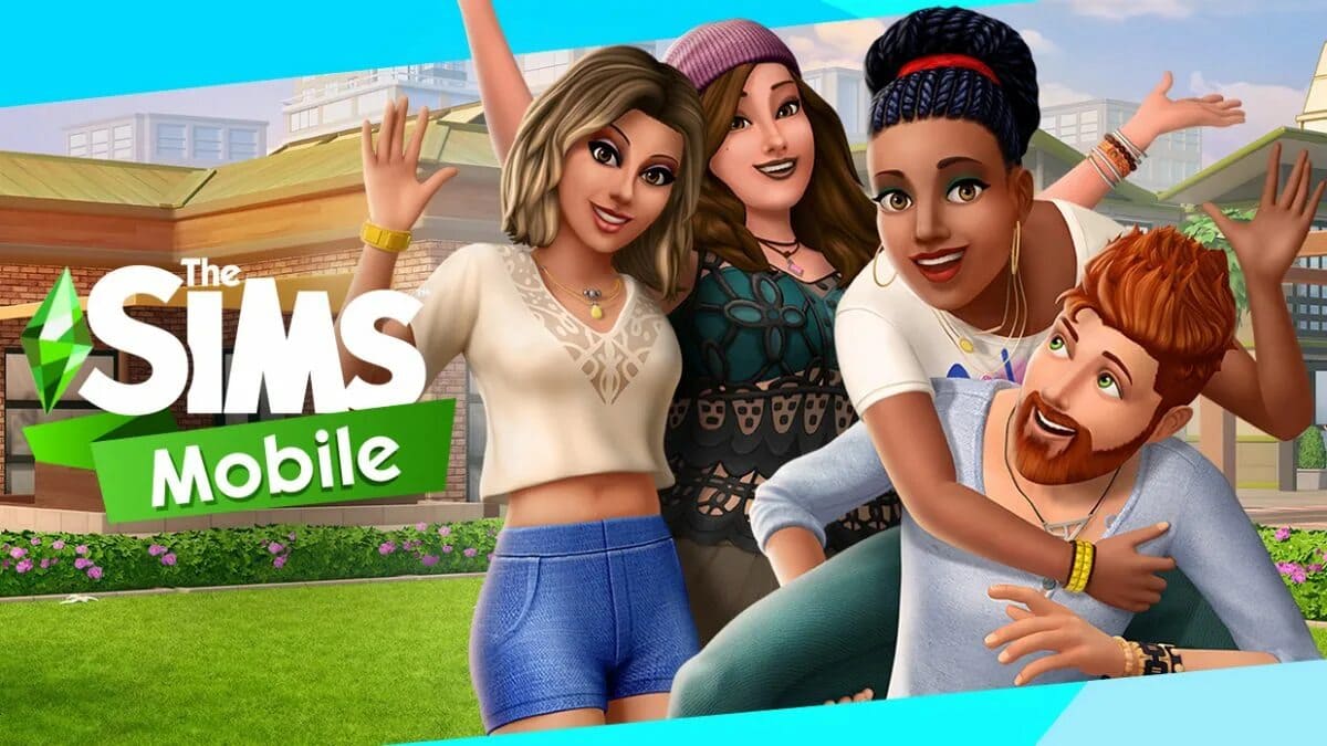 Sims Attending Party Screenshot